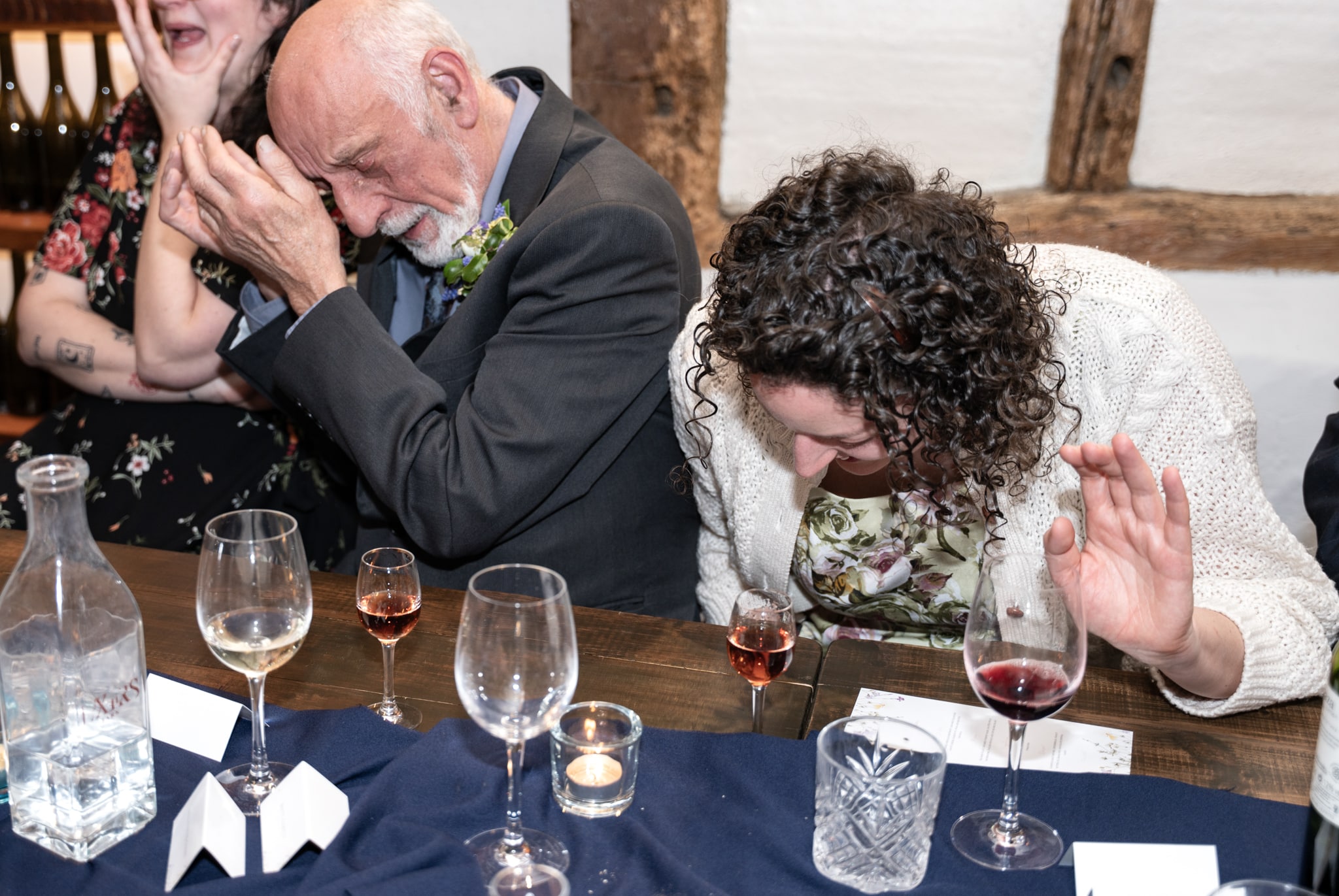 wedding speeches at old luxters barn 
