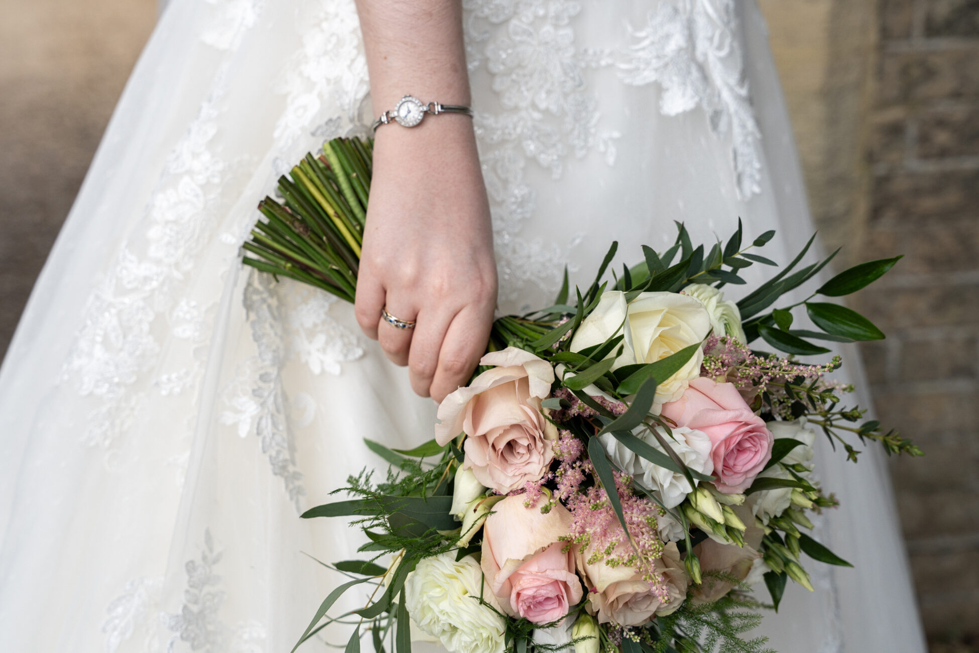 brides bouquet at Shendish Manor