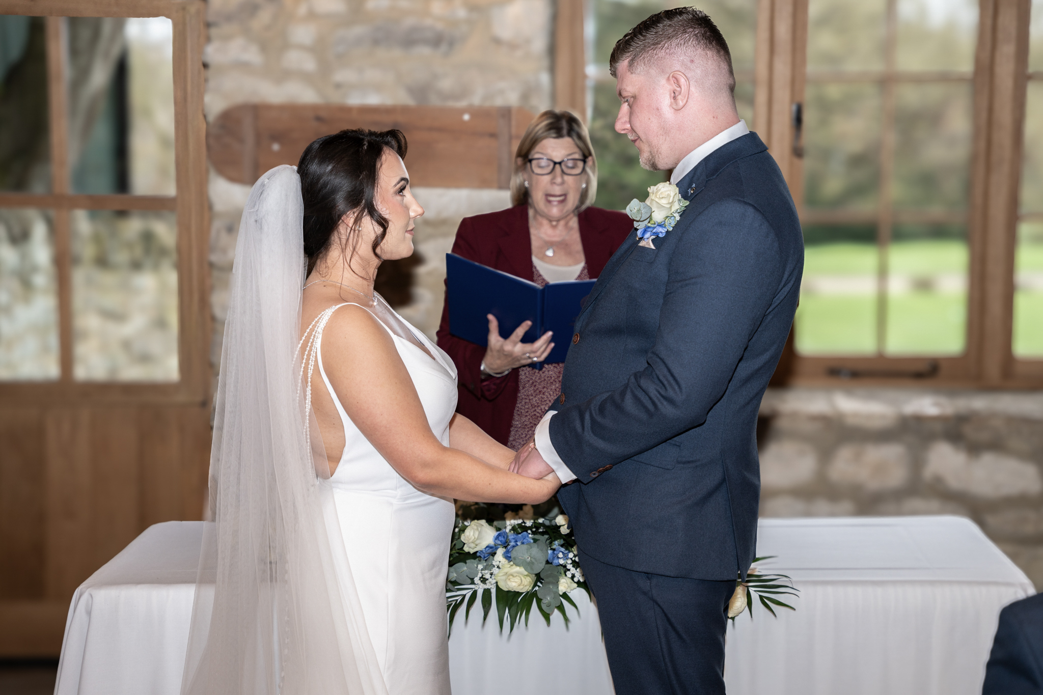 Notley Tythe Barn wedding photographer 