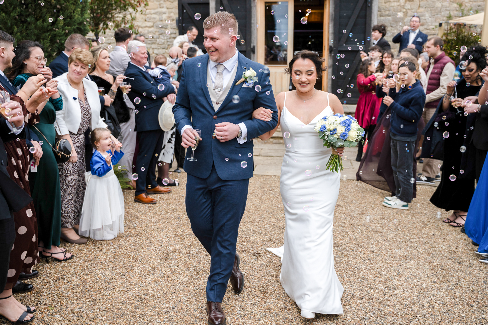 Notley Tythe Barn wedding photographer 