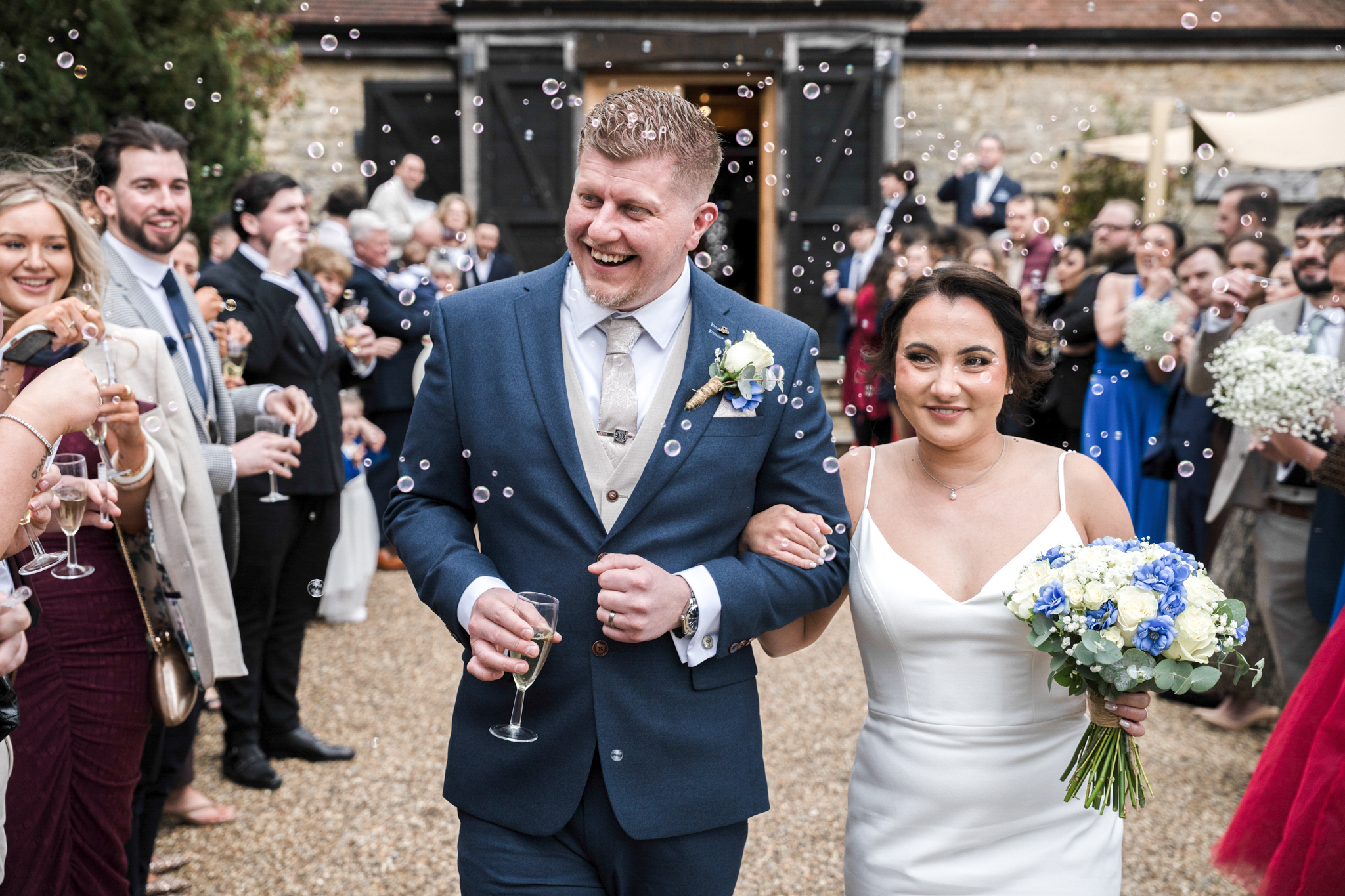Notley Tythe Barn wedding photographer