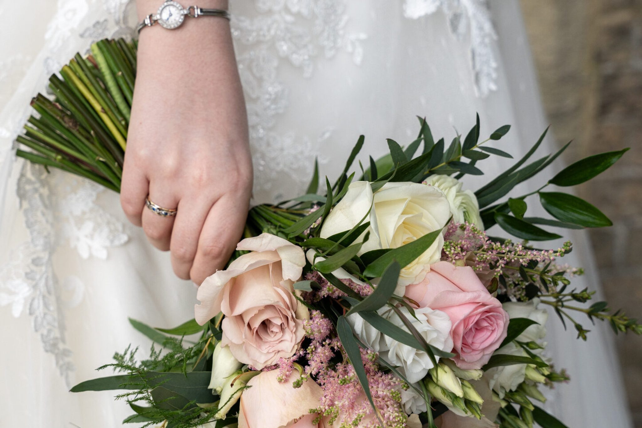 brides bouquet at Shendish Manor